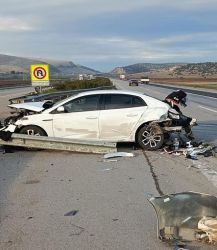 Pazarcık'ta Trafik Kazası: 3 Yaralı