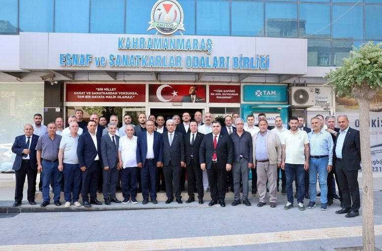 KMTSO’dan KMESOB Başkanı Ahmet Kuybu’ya Hayırlı Olsun Ziyareti
