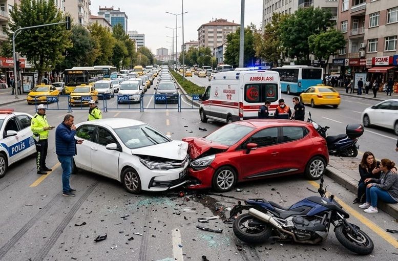 Kurban Bayramı'nda Trafik Kazalarında 70 Kişi Hayatını Kaybetti