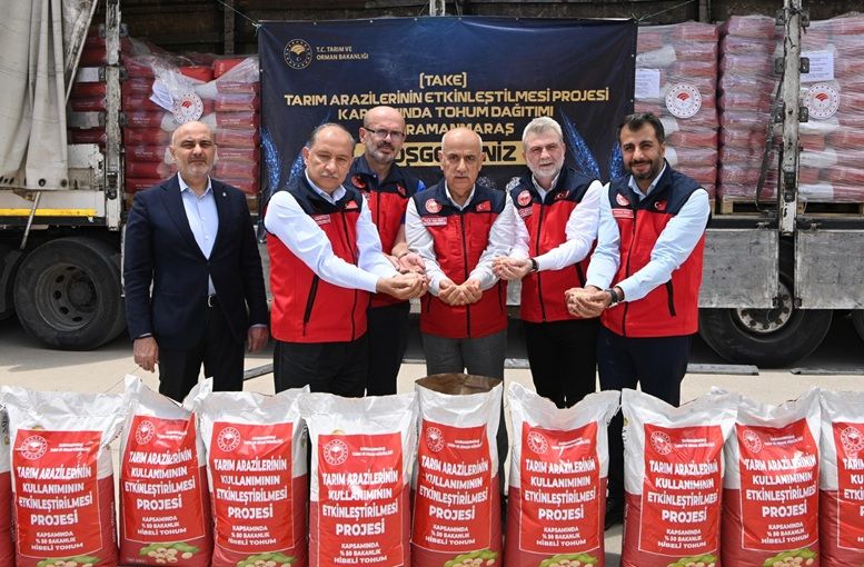 Üreticiye Can Suyu; 47 Ton Soya Tohumu Dağıtıldı
