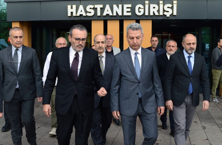 64. Dönem Kültür ve Turizm Bakanı ve AK Parti MKYK Üyesi Mahir Ünal’dan, KSÜ Tıp Fakültesi Hastanesi’ne Ziyaret