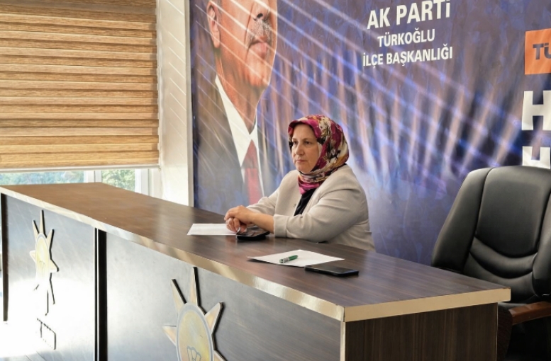 AK Parti Türkoğlu Kadın Kolları Başkanı Berrin Dal Gül Görevinden İstifa Etti