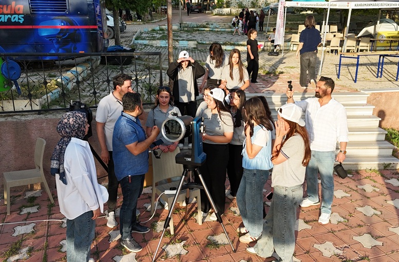 Ekinözü’nde Astronomi ve Gökyüzü Gözlem Şenliği Yoğun İlgi Gördü