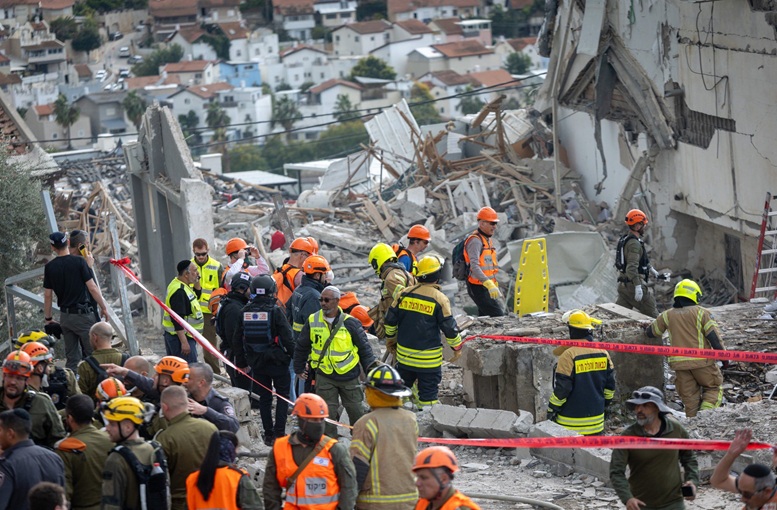 İran Füzelerinin Hedefi Olan İsrail'in Beit Shemesh Kentinde 9 Kişi Öldü
