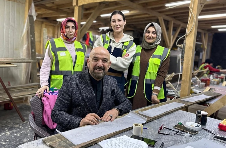 Kahramanmaraş Ulu Camii’nin Hat Süslemeleri Usta Hattat Arif Yücel’e Emanet