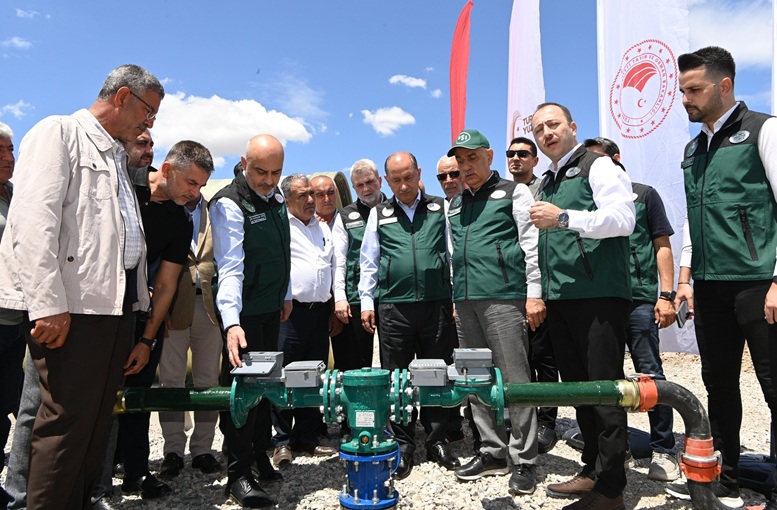 Kartalkaya Sulama Projesinde Son Durum Yerinde İncelendi