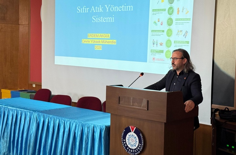KSÜ Fen Fakültesi’nde “Sıfır Atık ve İklim Değişikliği” Semineri Düzenlendi