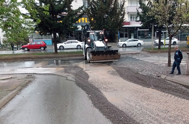 Sağanak Yağış Sonrası Hızlı Müdahale